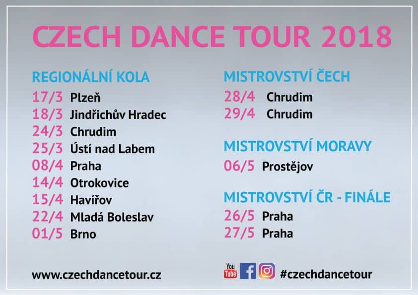 Termíny soutěží 2018
